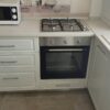 Bucatarie clasica din MDF infoliat Alb fibros model Orhideea (1)