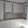 Bucatarie clasica din MDF infoliat Alb ultramat model Lavanda (2)