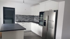 Bucatarie clasica din MDF infoliat Alb ultramat model Narcisa (11)