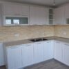 Bucatarie clasica din MDF infoliat Alb ultramat model Trandafir (4)