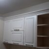 Bucatarie clasica din MDF infoliat Bej nisip ultramat model Iasomie (1)