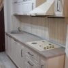 Bucatarie clasica din MDF infoliat Bej nisip ultramat model Iasomie (3)