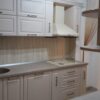Bucatarie clasica din MDF infoliat Bej nisip ultramat model Iasomie (4)