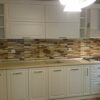 Bucatarie clasica din MDF infoliat Gri Alb ultramat model Nufar (6)