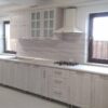 Bucatarie clasica din MDF infoliat Larice alb model Orhideea (4)