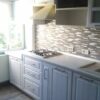 Bucatarie clasica din MDF infoliat Larice crem model Frezia (3)