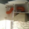 Bucatarie clasica din MDF infoliat Larice crem model Frezia (6)