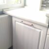 Bucatarie clasica din MDF infoliat Larice crem model Frezia (8)