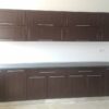 Bucatarie clasica din MDF infoliat Stejar Ferrara brun model Bujor (2)