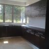 Bucatarie clasica din MDF infoliat Stejar Ferrara brun model Bujor (3)