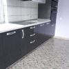 Bucatarie moderna din MDF placa Antracit lucios model Garoafa (2)