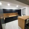 Bucatarie moderna din MDF placa Negru Soft touch model Magnolia (2)