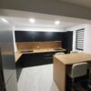 Bucatarie moderna din MDF placa Negru Soft touch model Magnolia (3)