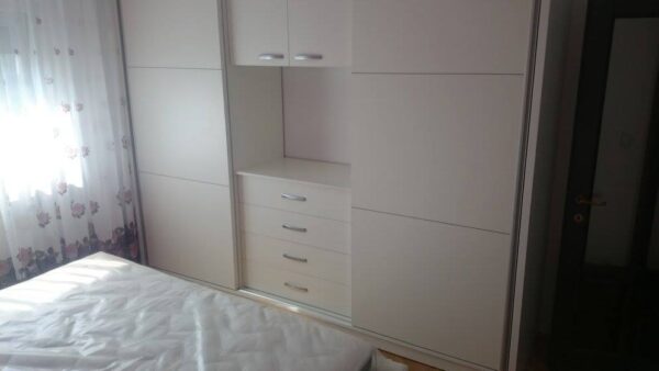 Dormitor modern din PAL Alb neted model Anemona (1)