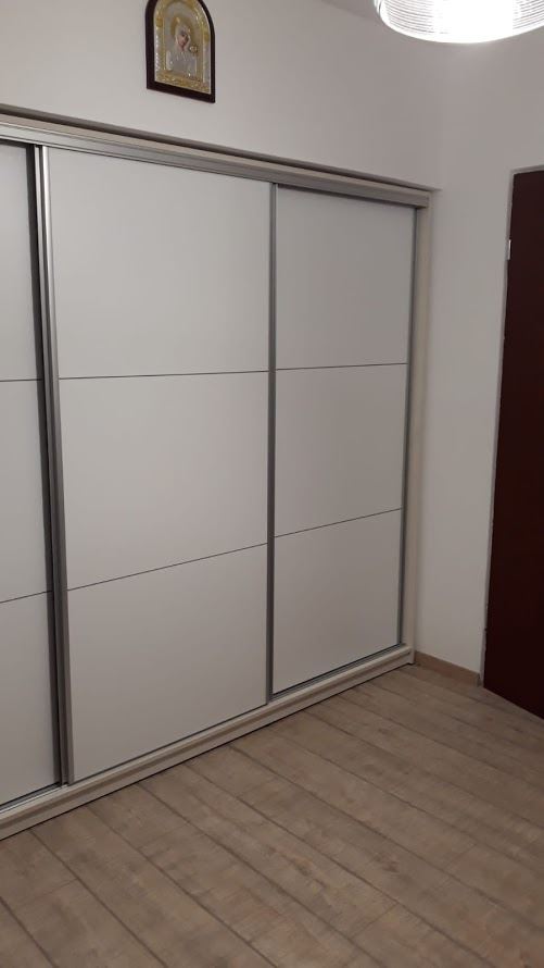Dormitor modern din PAL Alb neted model Dalia (1)