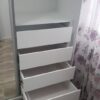 Dormitor modern din PAL Alb neted model Iris (13)