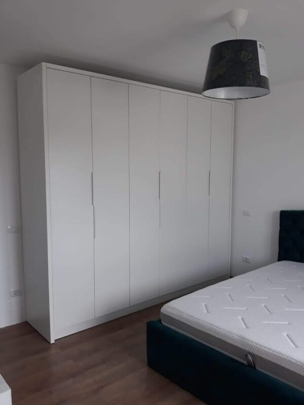 Dormitor modern din PAL Alb perlat model Iris (1)