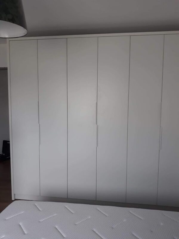 Dormitor modern din PAL Alb perlat model Iris (3)