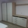 Dormitor modern din PAL Pearl Artisan Beech si Alb neted model Narcisa (1)