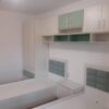 Dormitor tineret din PAL Jade si Alb neted model Eucalipt (1)