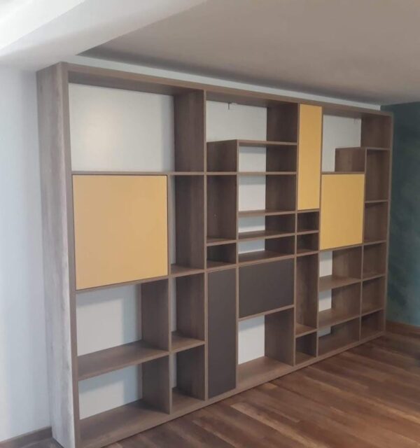 Living modern din PAL Nuc Italian model Nufar