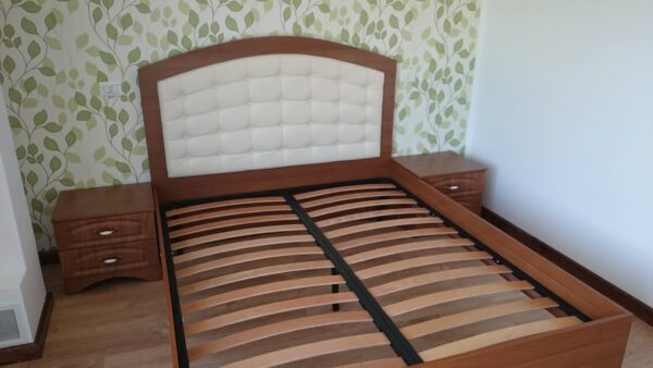 Mobilier clasic din MDF infoliat Frasin Cognac model Garoafa (3)