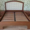 Mobilier clasic din MDF infoliat Frasin Cognac model Garoafa (4)